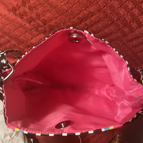 4/$20 Neon Pom Pom crossbody abstract bag new with tag - Picture 5 of 6